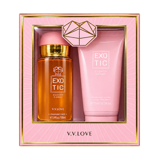 Coffret Exotic Cloudy Candy (Mist 100 ml + Lotion 75 ml) - V.V. LOVE V.V Love