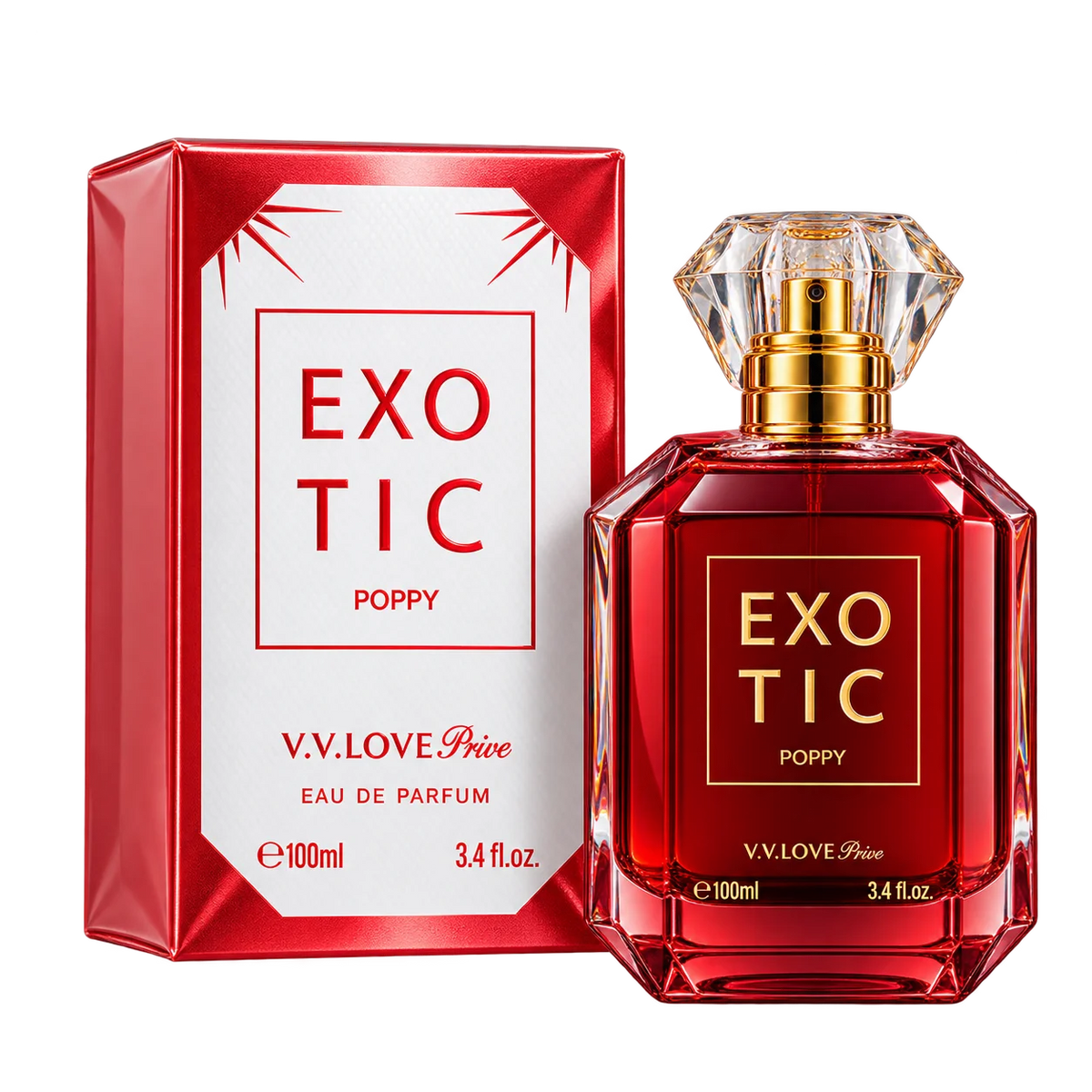 Eau de Parfum Exotic Poppy 100 ml - V.V. LOVE V.V Love