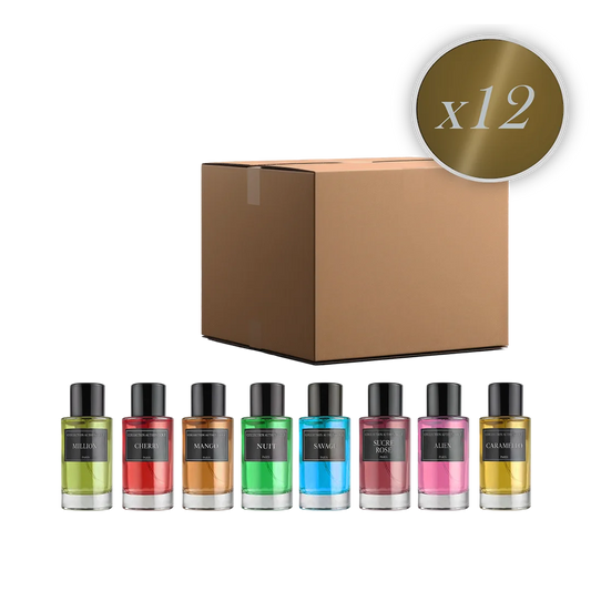 LOT DE 12 PARFUMS COLLECTION PRIVÉE - ÉDITION LA DORÉE Collection Privée