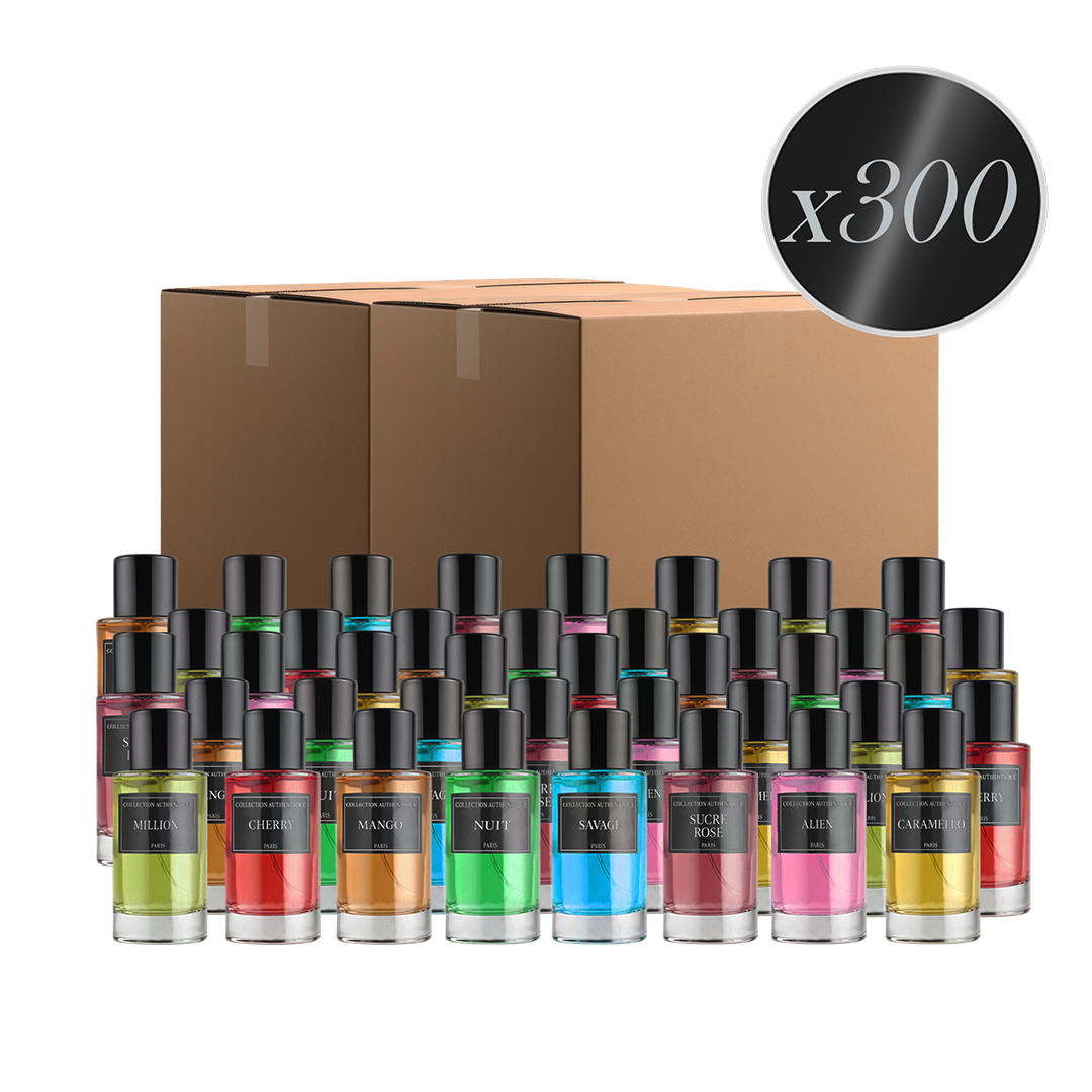 LOT DE 300 PARFUMS COLLECTION PRIVÉE - EDITION INTENSE Collection Privée
