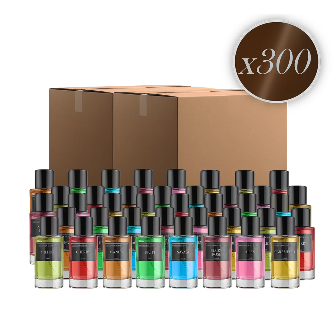 LOT DE 300 PARFUMS COLLECTION PRIVEE - EDITION AUTHENTIQUE Collection Privée