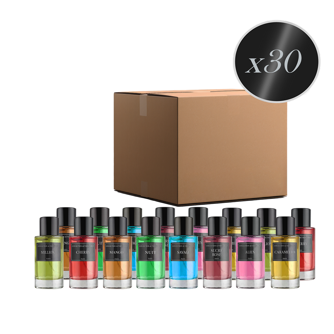 LOT DE 30 PARFUMS COLLECTION PRIVÉE - EDITION INTENSE Collection Privée
