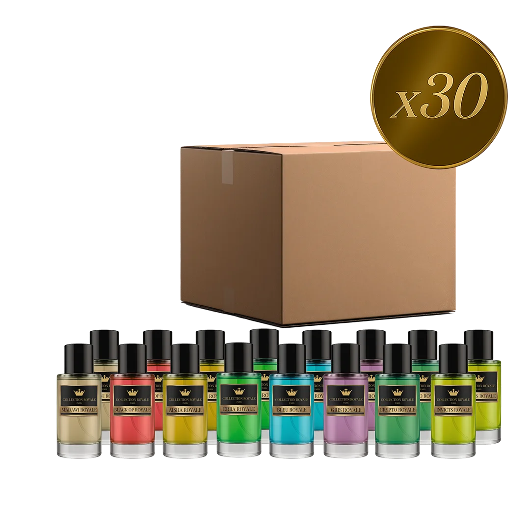 LOT DE 30 PARFUMS COLLECTION PRIVEE - EDITION ROYALE Collection Privée