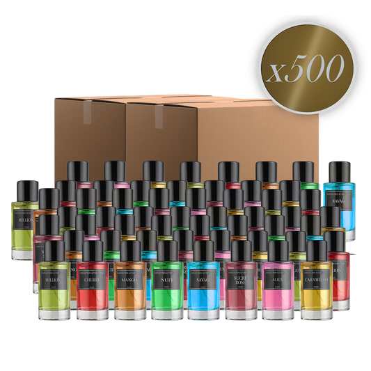 LOT DE 500 PARFUMS COLLECTION PRIVEE - EDITION LA DOREE Collection Privée