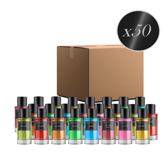 LOT DE 50 PARFUMS COLLECTION PRIVÉE - EDITION INTENSE Collection Privée