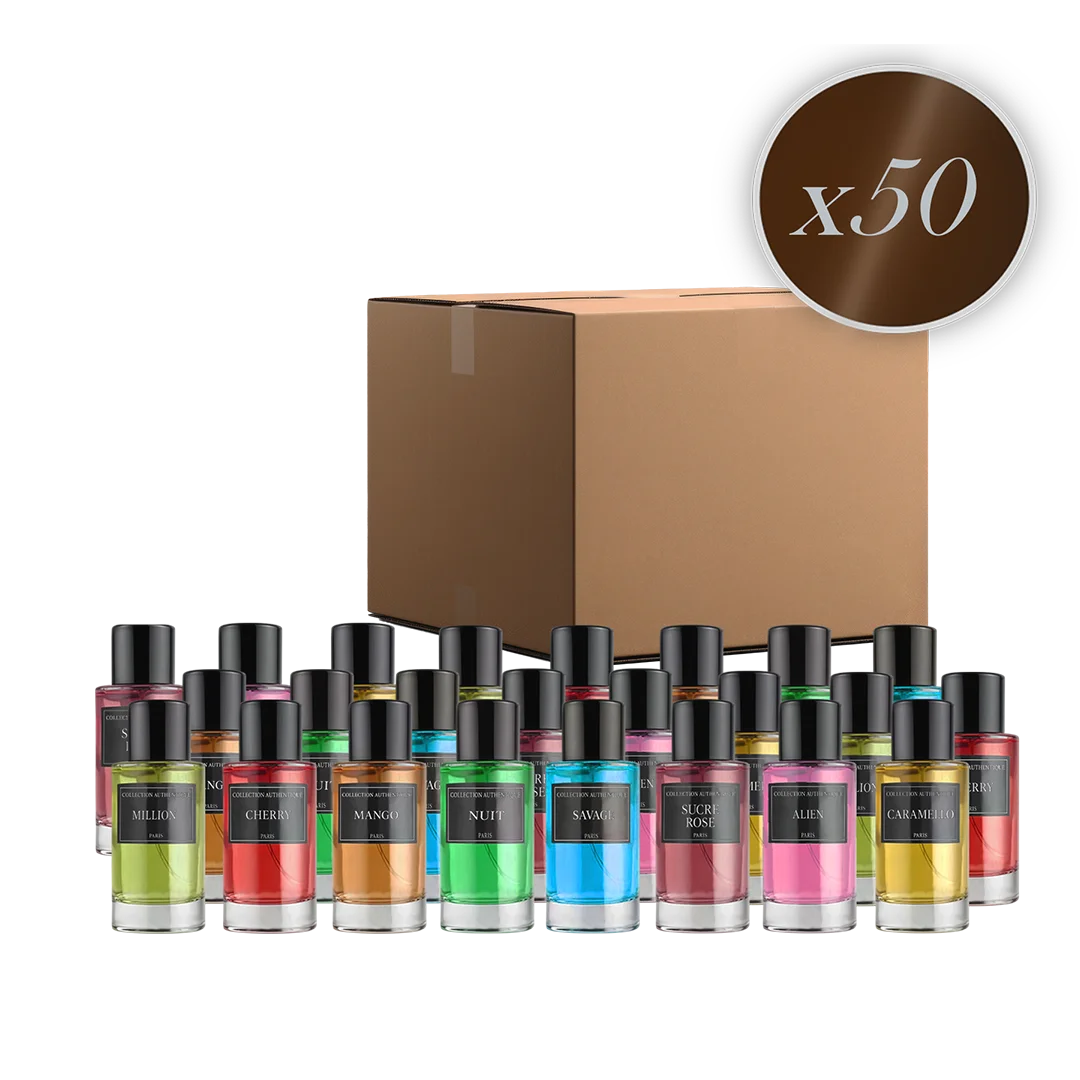 LOT DE 50 PARFUMS COLLECTION PRIVEE - EDITION AUTHENTIQUE Collection Privée