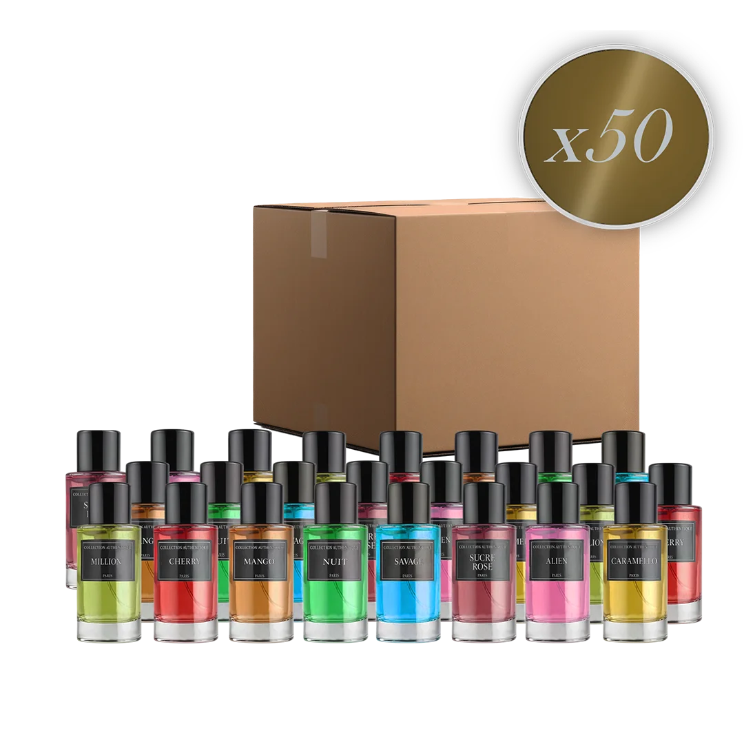 LOT DE 50 PARFUMS COLLECTION PRIVEE - EDITION LA DORÉE Collection Privée