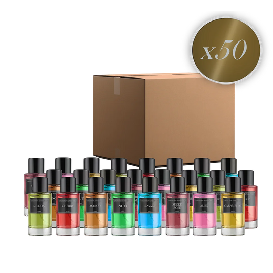 LOT DE 50 PARFUMS COLLECTION PRIVEE - EDITION LA DORÉE Collection Privée