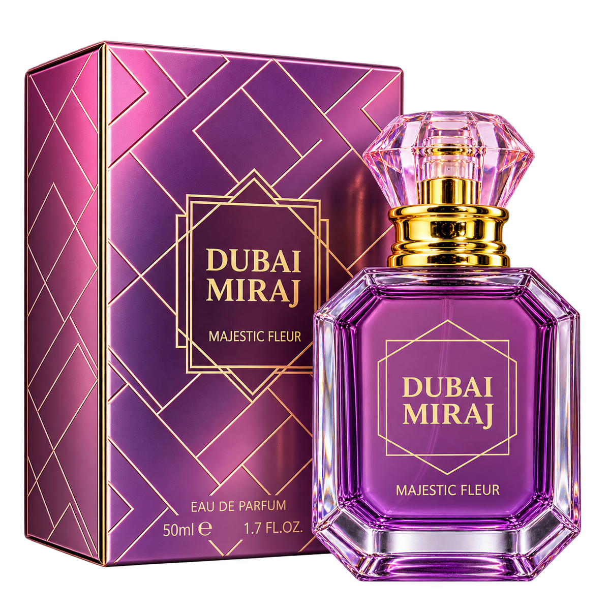 Eau de Parfum Majestic Fleur 50 ml - Dubai Miraj Dubai Miraj