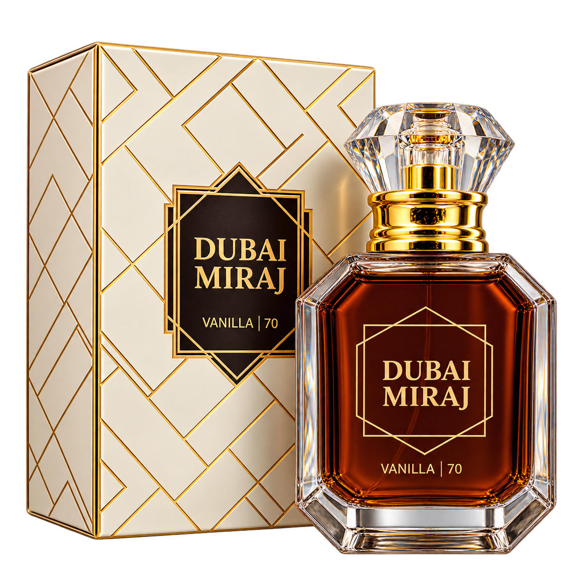 Eau de Parfum Vanilla 70 50 ml - Dubai Miraj Dubai Miraj