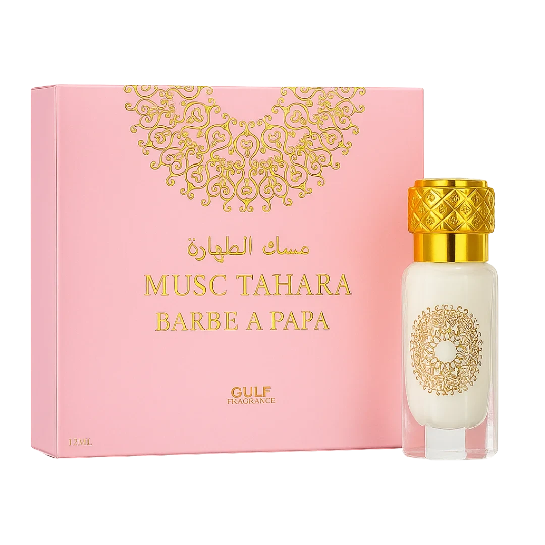 Musc Tahara Barbe à Papa 12 ml – Gulf Fragrance MJ BAZAR