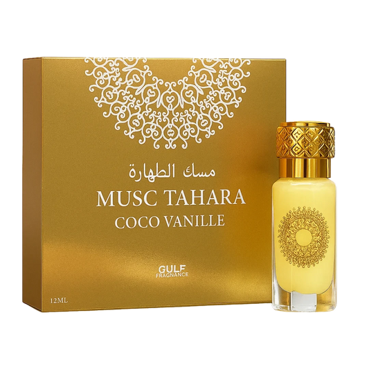 Musc Tahara Coco Vanille 12 ml – Gulf Fragrance MJ BAZAR