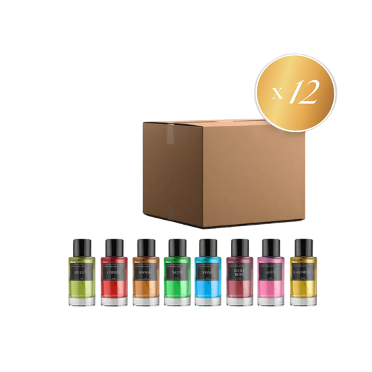 LOT DE 12 PARFUMS COLLECTION PRIVÉE - EDITION GOLD PRESTIGE Collection Privée