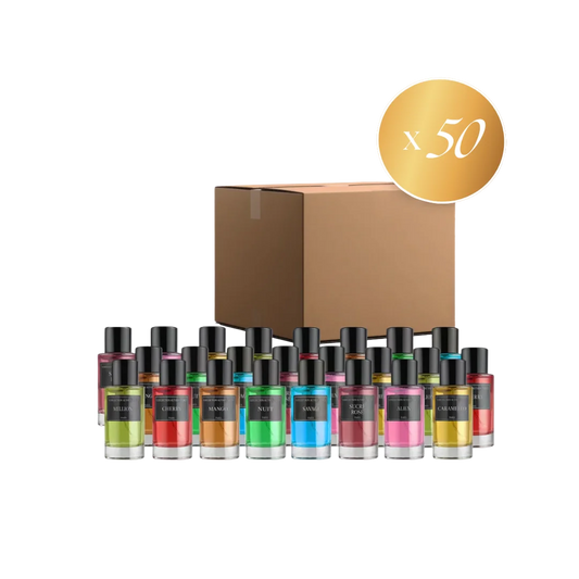 LOT DE 50 PARFUMS COLLECTION PRIVÉE - EDITION GOLD PRESTIGE Collection Privée