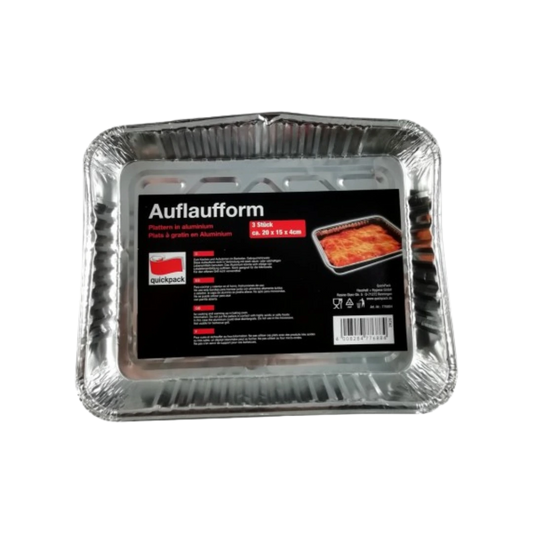 Plats à gratin en Aluminium - Auflaufform MJ BAZAR