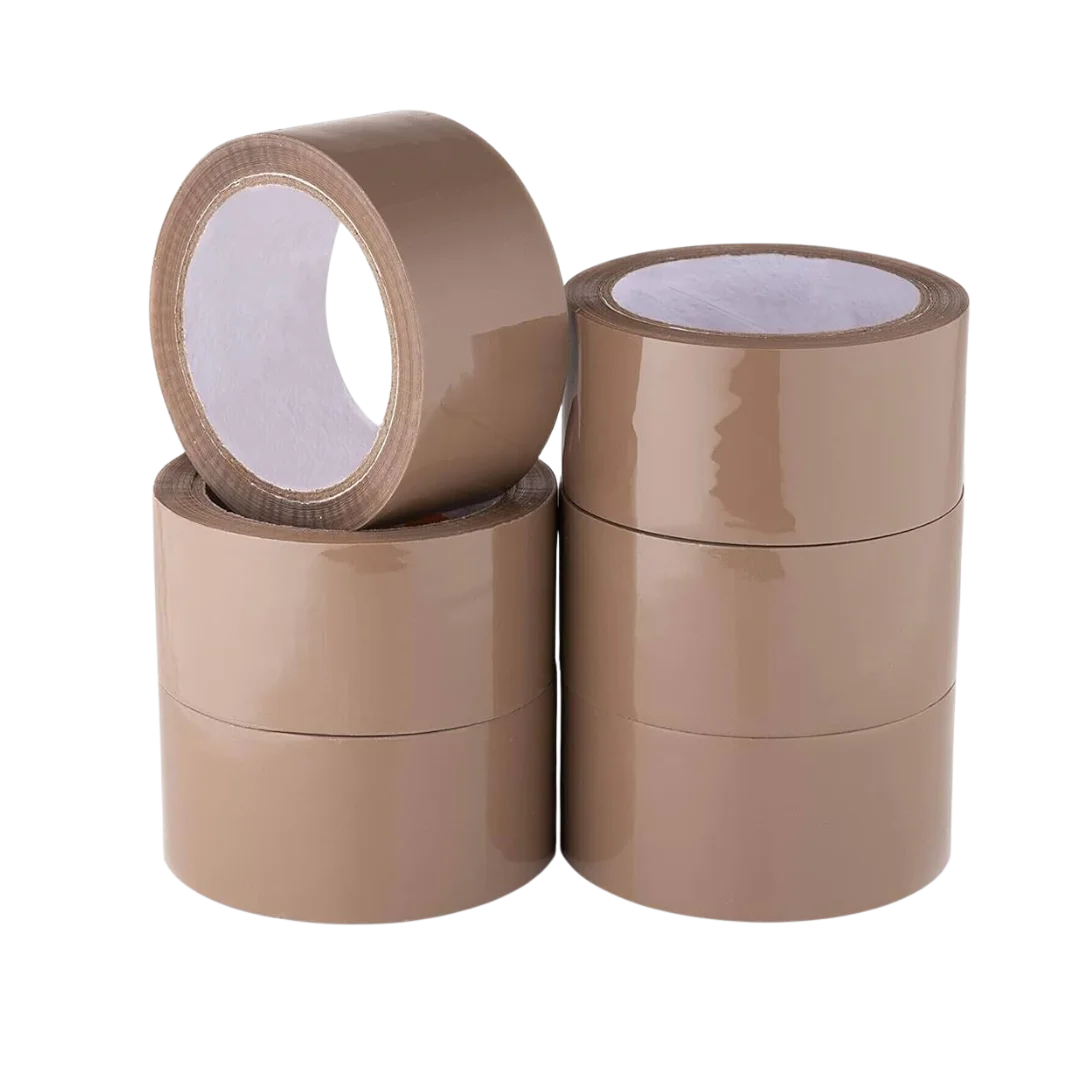 Rouleaux Adhésifs Marron (Lot de 6) Ma boutique